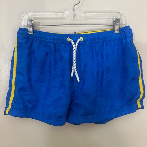 Aussiebum Swim Trunks / Rugby Shorts 32-36" waist 2.5" inseam Gently worn Nylon - Picture 2 of 3